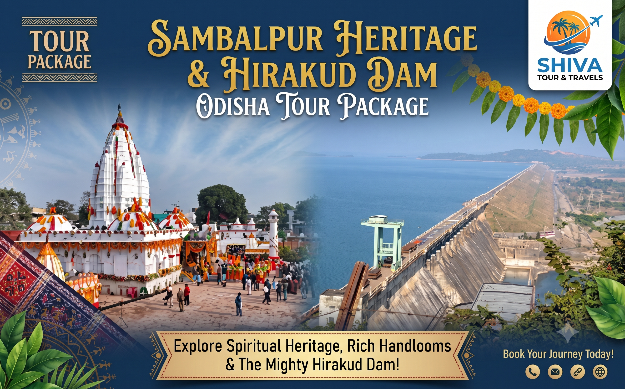 Samblapur heritage & Hirakud Dam